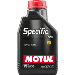 Моторне масло MOTUL Specific 0720 SAE 5W-30 (1Л, синтетичне), Франція