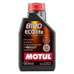 Моторне масло Motul 8100 Eco-lite 5W-30 (1Л, синтетичне), Франція
