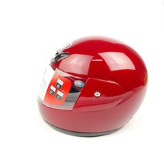 Шлем закрытый интеграл EX-02B (size:L, красный) Exdrive