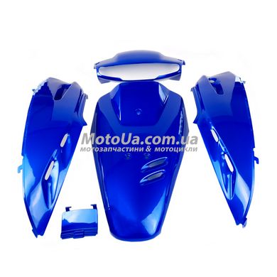 Комплект пластика HONDA DIO AF-27 (крашенный синий)