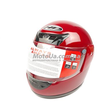 Шлем закрытый интеграл EX-02B (size:L, красный) Exdrive