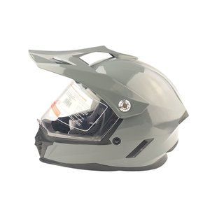 Шолом кросовий - мотард підлітковий Forte BLD-812-2 (size: L 53-54, сірий)