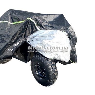 Чохол дощовик на квадроцикл р.XXL (220x98x106см), чорно-зелений