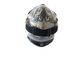 Шлем кроссовый HF-116 (size: XL, черный с белым рисунком) - 7