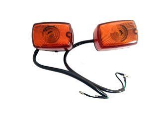 Повороти (пара) задні в зборі YAMAHA GEAR UA-06J 4-t (ЖОВТИЙ)