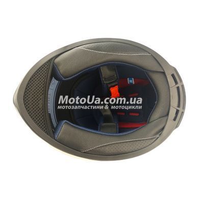 Шлем закрытый №111 (23) (size: S, черно-зеленый) MotoTech