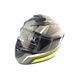 Шлем закрытый №111 (23) (size: S, черно-зеленый) MotoTech - 2