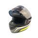 Шлем закрытый №111 (23) (size: S, черно-зеленый) MotoTech - 7