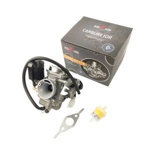 Карбюратор 4T GY6 100 затвор 20 mm Keihin