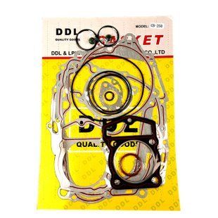 Прокладки двигателя (комплект) CB-250cc-67мм, к-кт 18 деталей DDL