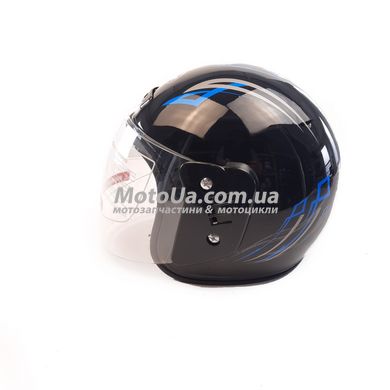 Шлем открытый B-201 (черный, mod:1) ТАТА