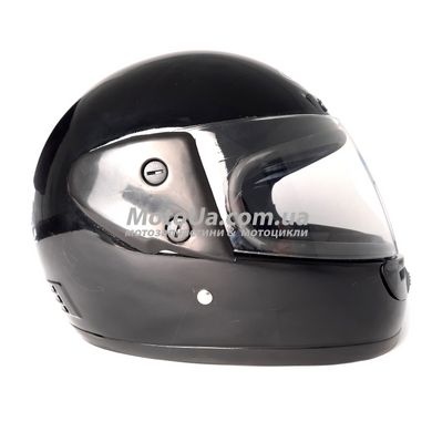 Шлем закрытый HF-101 (size: S, черный глянцевый)