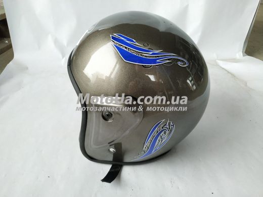 Шлем открытый B-201 (серый) ТАТА