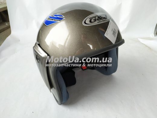 Шлем открытый B-201 (серый) ТАТА