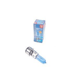 Лампа фари BA20D B35 12V 18/18W (галоген, синя)