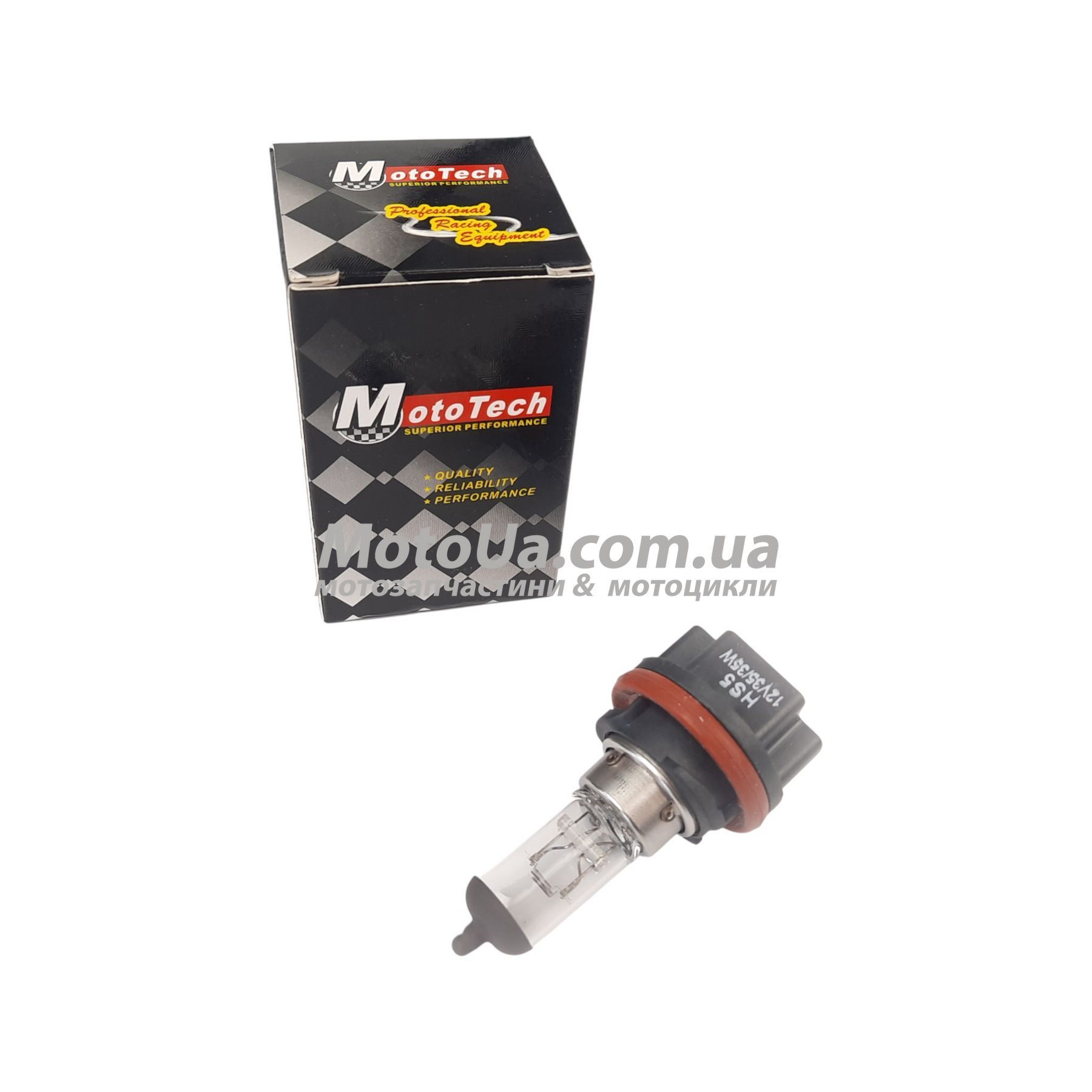 Лампа фары HS5 12V 35/35W (галоген, белая, B245) Suzuki Address