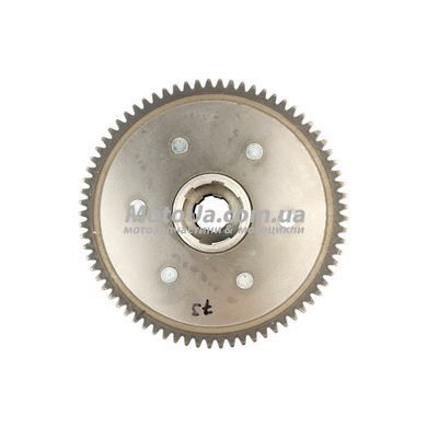 Корзина сцепления (в сборе) CB150/200 (73 зуби, 6 дисков, 6 болтов)