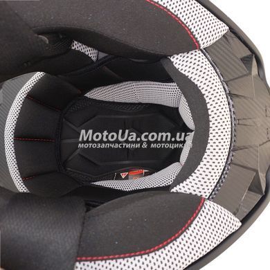 Шолом кросовий EXDRIVE (size: M, синьо-чорний матовий, EX-806 CRAZY)