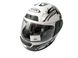 Шлем закрытый HF-109 (size: S, белый с рисунком) - 3