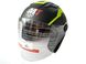 Шлем открытый HF-223 (черный матовый) + встроеные очки Mototech - 3