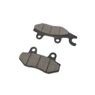 Колодки тормозные (диск) правое ухо GY6 50-150 (RACE/STORM, черные) Lipai