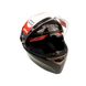 Шлем закрытый интеграл EX-09 (size:M, черный + очки, глянцевый) Exdrive - 6