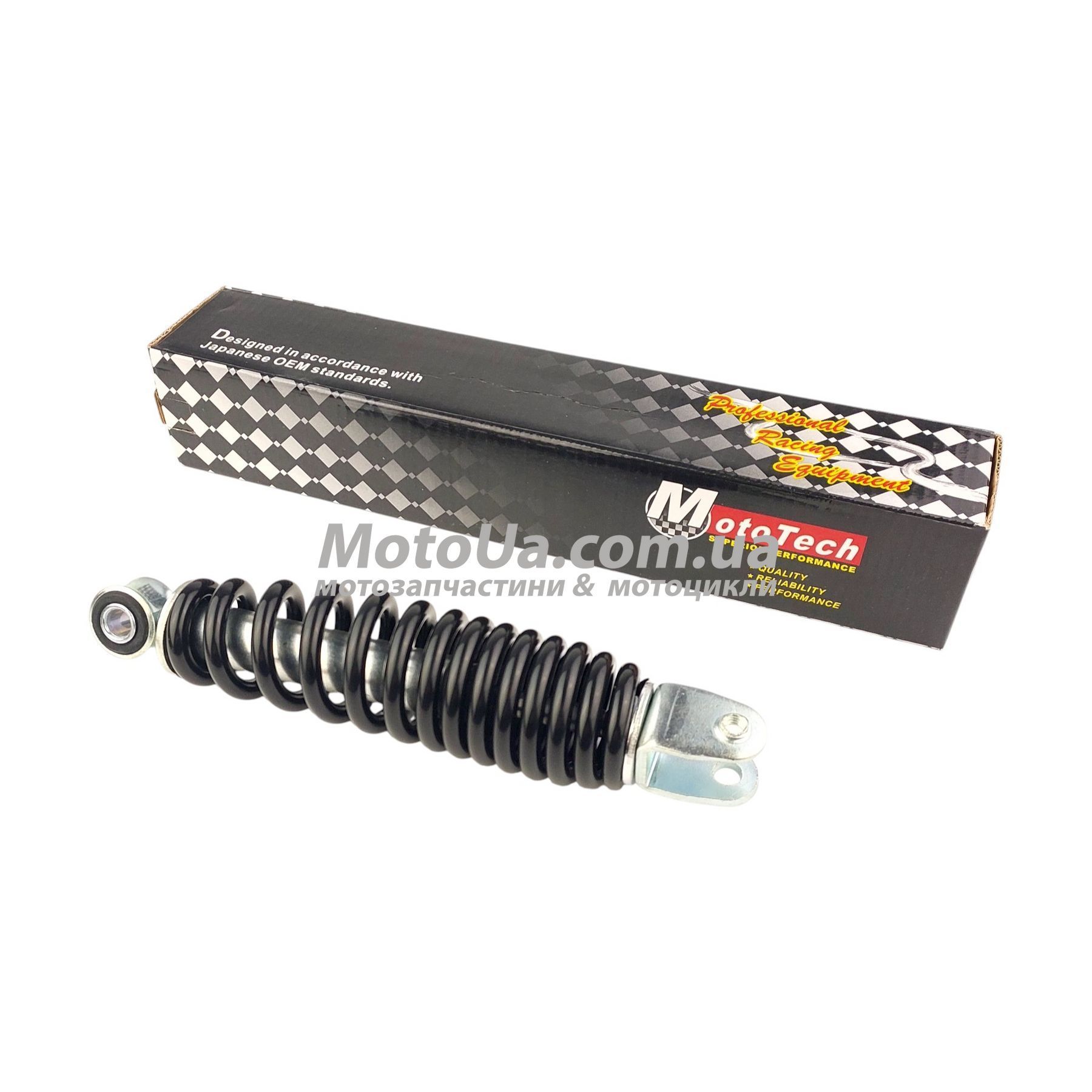 Амортизатор YAMAHA JOG 225mm, стандартный (черный) MOTOTECH купить