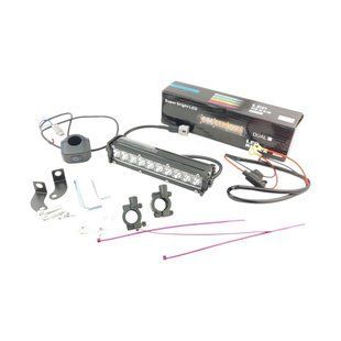 Фара дополнительная балка 12V/24V 60W, 20 диодов 18 см, влагозащищенная комплект с креплением