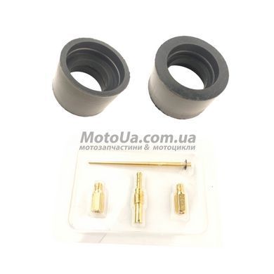 Карбюратор CB/CG 250-300 (PWK 32, d=32) c мех.заслонкой черный KEIHIN