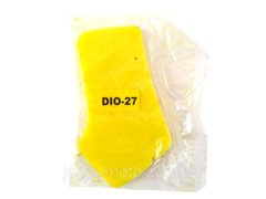 Елемент повітряного фільтра HONDA DIO AF-27/28 просочений (жовтий)