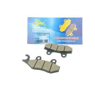 Колодки гальмівні (диск) праве вухо Viper/RACE/STORM/CG/СВ/HONDA 125/LIFAN/KYMCO/Loncin/Forte Lipai