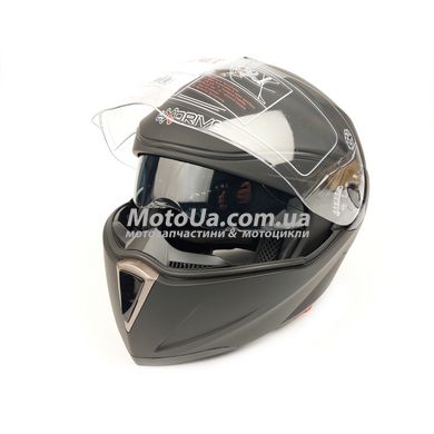 Шлем трансформер EXDRIVE (size: S, черный матовый, EX-701, модулятор+очки)