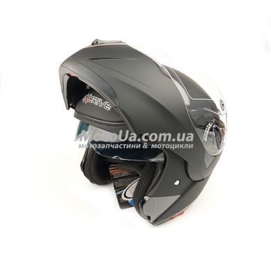 Шлем трансформер EXDRIVE (size: S, черный матовый, EX-701, модулятор+очки)