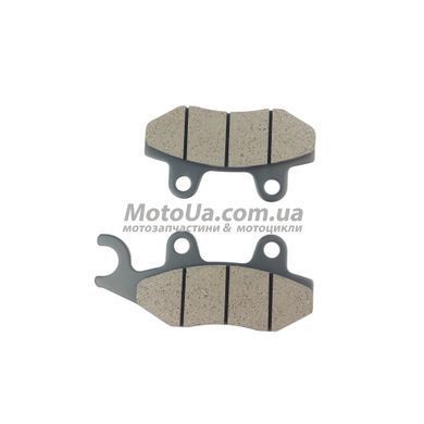 Колодки гальмівні (диск) праве вухо Viper/RACE/STORM/CG/СВ/HONDA 125/LIFAN/KYMCO/Loncin/Forte Lipai