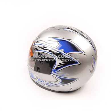Шлем закрытый WLT-106 (size: M, серый) MotoTech
