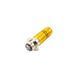 Лампа фари P15D-25-1 12V 35/35W (діодна, лінза, жовтий корпус 1 пелюстка) - 3