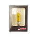 Лампа фари P15D-25-1 12V 35/35W (діодна, лінза, жовтий корпус 1 пелюстка) - 1
