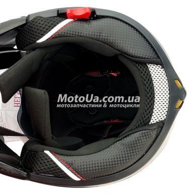 Шолом трансформер EXDRIVE (size: L, чорно-помаранчевий матовий, EX-701, модулятор+окуляри)