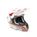 Шлем кроссовый EXDRIVE (size: XL, бело-красный матовый, EX-806 MX) - 5