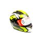 Шлем закрытый интеграл EX-09 (size:L, черно-зеленый + очки) Exdrive - 5