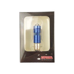 Лампа фари P15D-25-1 12V 35/35W (діодна, лінза, синій корпус 1 пелюстка)