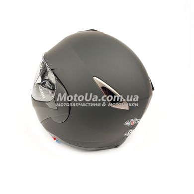 Шлем трансформер EXDRIVE (size: M, черный матовый, EX-701, модулятор+очки)