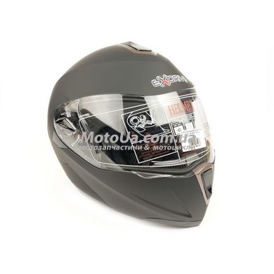 Шлем трансформер EXDRIVE (size: M, черный матовый, EX-701, модулятор+очки)