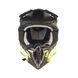 Шлем кроссовый EXDRIVE (size: XL, зелено-черный матовый, EX-806 CRAZY) - 6