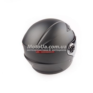 Шолом відкритий HNJ01 (size: M, чорний матовий, тонований візор) Mototech