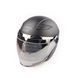 Шолом відкритий HNJ01 (size: M, чорний матовий, тонований візор) Mototech - 2