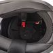 Шлем закрытый интеграл EX-09 (size: M, черно-красный + очки, матовый) Exdrive - 14