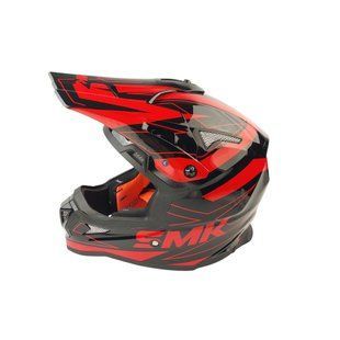 Шлем кроссовый SMK ALLTERRA SLOPE GL 230 (size: L, черно-красный глянцевый)