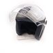 Шлем открытый HNJ01 (size: M, черный матовый, прозрачный визор) Mototech - 3
