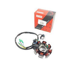 Статор генератора 4T GY6 125/150 (7+1 катушок) JIANXING